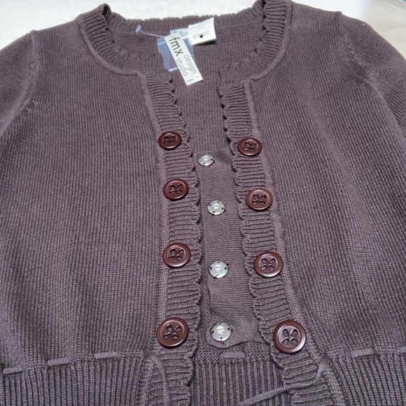 NWT fmx design studio Front Button Knit Sweater - Picture 3 of 4